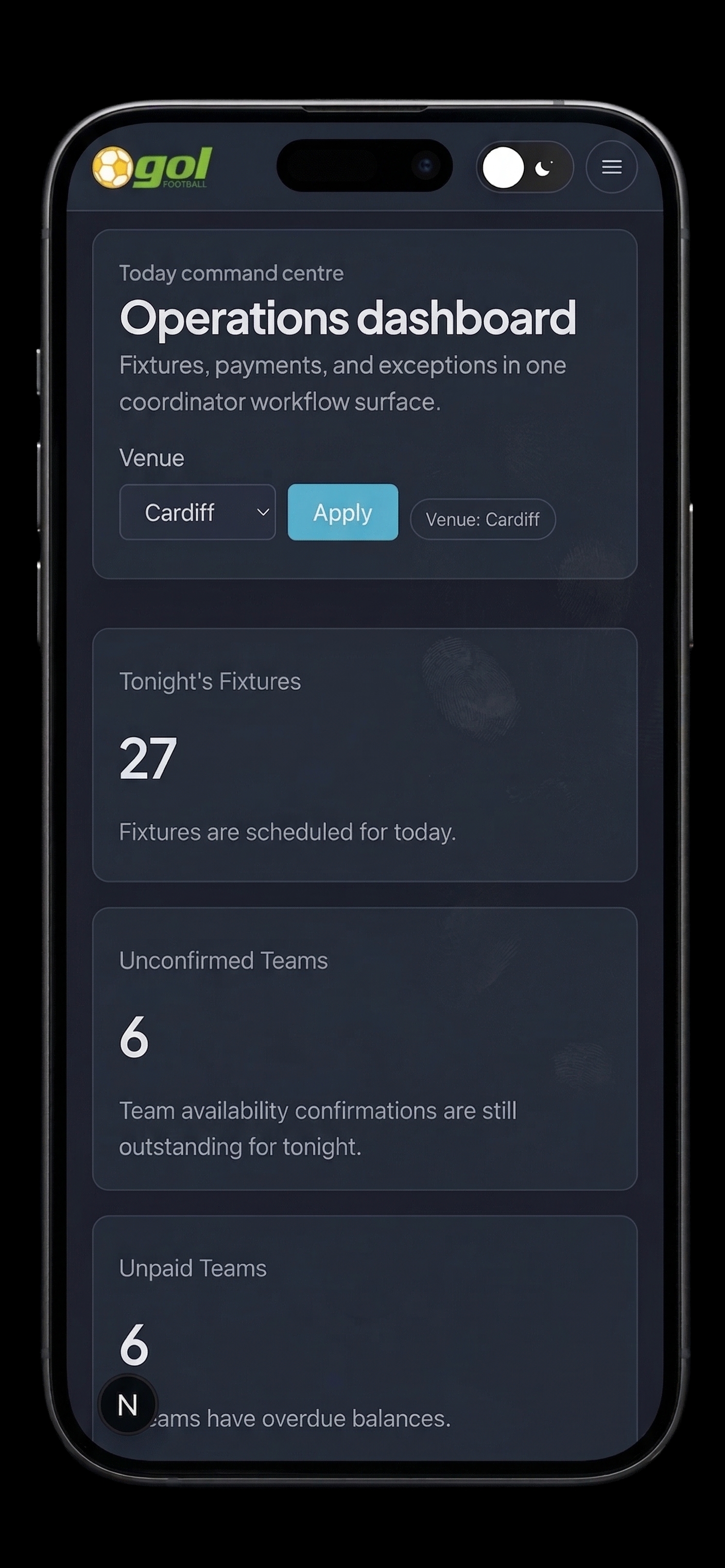 Finance, admin, and follow-up built into the system